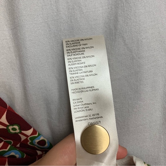 Colourful pants from Anthropologie size 6 - Picture 5 of 9